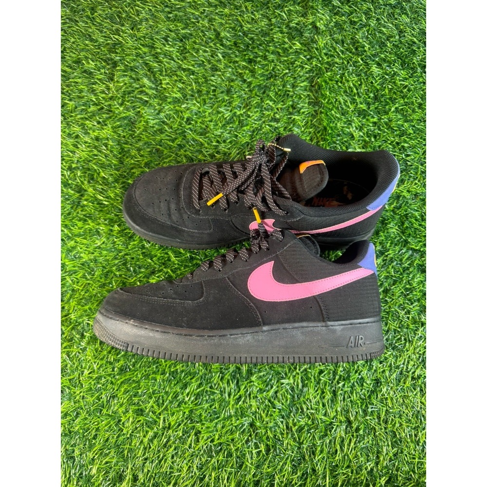 Nike Air Force 1 Low ACG 2020 Mens Size 12 Used Black Pink Suede